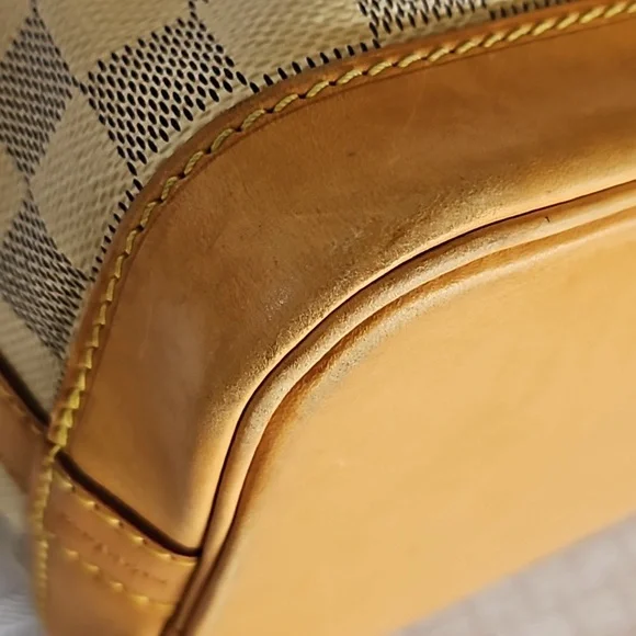 AUTHENTIC LOUIS VUITTON DAMIER AZUR NOÉ BB - Picture 11 of 16